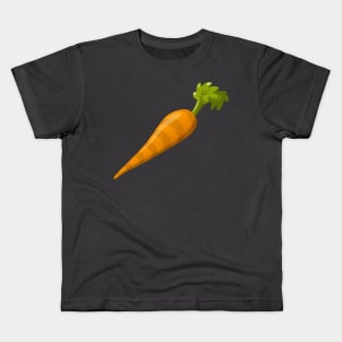 Carrot Craze - Vibrant and Fresh Carrot Illustration Kids T-Shirt